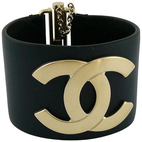 chanel bracelet leather|chanel cuff bracelet price.